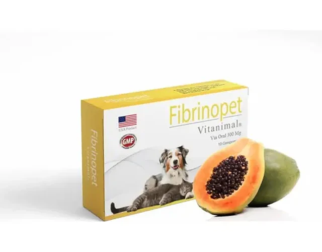 Fibrinopet Suplemento Nutricional Perro Gato 10 Comprimidos
