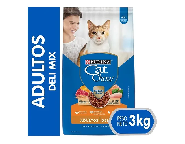 Alimento para Gato Adulto Seco Cat Chow Deli Mix 3kg