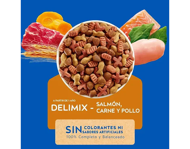 Alimento para Gato Adulto Seco Cat Chow Deli Mix 3kg