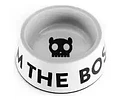 Plato Para Perro Zeedog The Boss Large Blanco