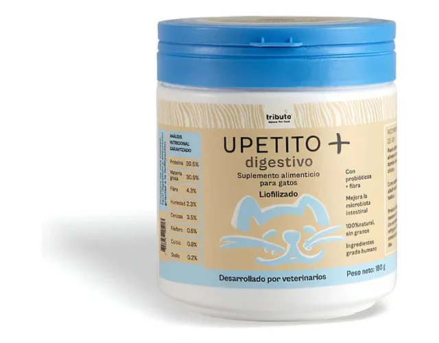 Upetito+ Digestivo Gato Liofilizado 180g