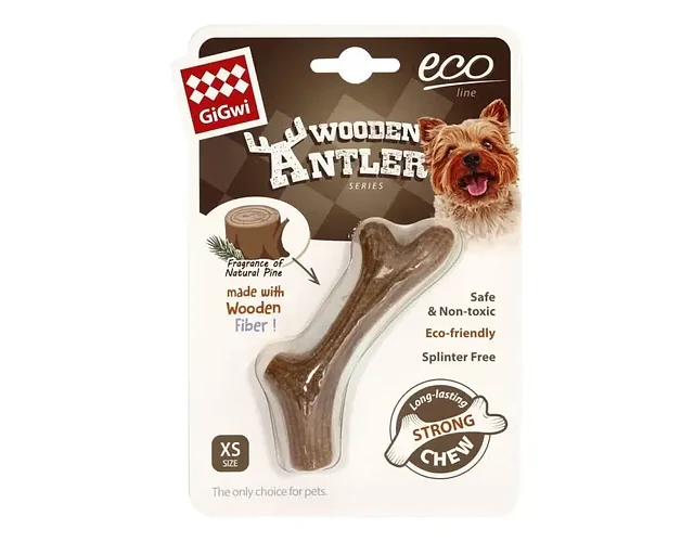 Juguete Masticable GiGwi Para Perros Pequeños Con Olor A Pino