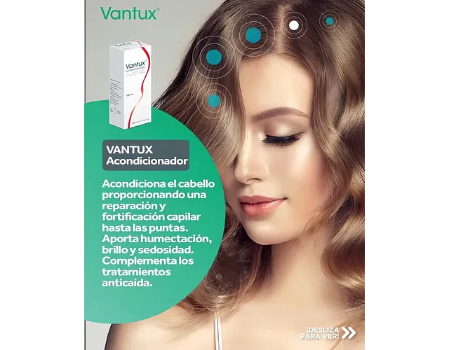 Vantux Acondicionador Energizante Anticaida 100ml Megalabs ACONDICIONADOR ANTICAIDA Acondicionador
