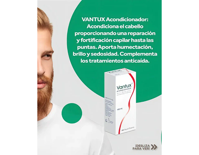 Vantux Acondicionador Energizante Anticaida 100ml Megalabs ACONDICIONADOR ANTICAIDA Acondicionador