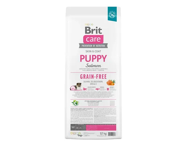 Alimento Seco Brit Care Puppy Salmón Grain-free 12kg Cachorros