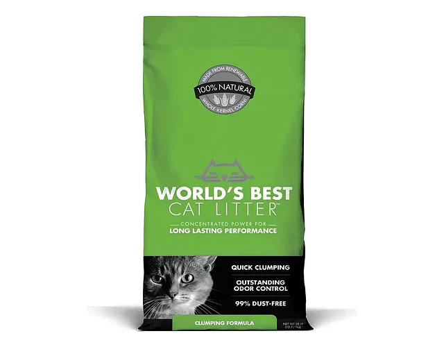 Arena Sanitaria World's Best Cat Litter De Maíz, 3.18 Kg