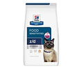 Alimento Hill's Prescription Diet Food Sensitivities Z/d Para Gato Adulto Sabor Pollo De 1.8 Kg