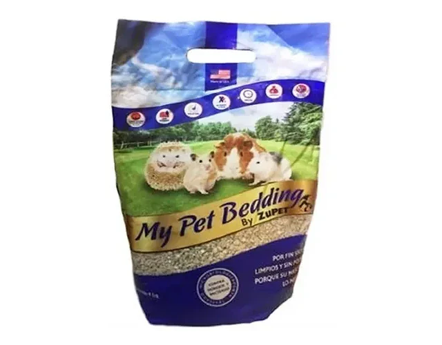 Sustrato De Papel My Pet Bedding 4lt Razas Mascotas Blanco