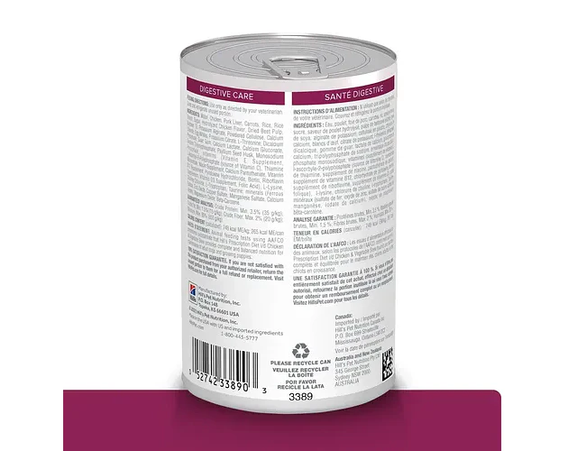 Hill's Prescription Diet Digestive Care I/d Pollo 354.375 G