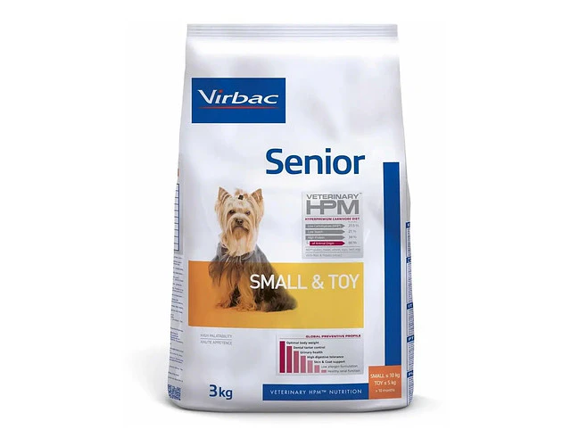 Alimento Seco Virbac Perro Senior Raza Pequeña Y Toy 3 Kg