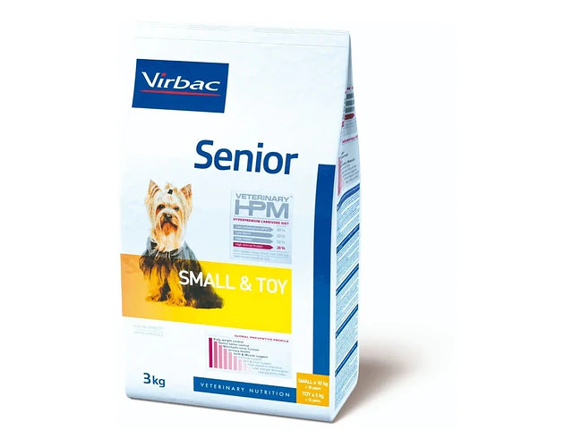 Alimento Seco Virbac Perro Senior Raza Pequeña Y Toy 3 Kg