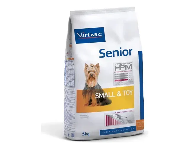 Alimento Seco Virbac Perro Senior Raza Pequeña Y Toy 3 Kg