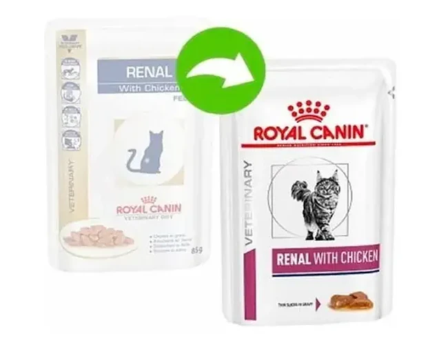 Royal Canin Caja Pouch Renal With Chicken X 12 U Gravy
