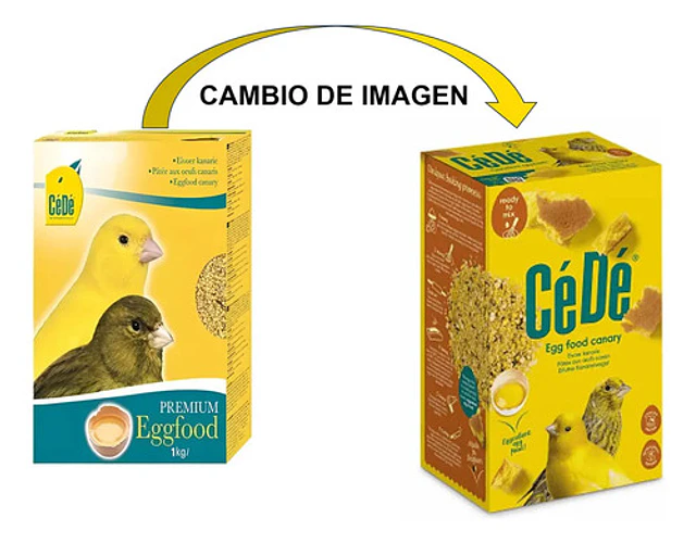 Alimento Para Canarios Cede Eggfood 1kg
