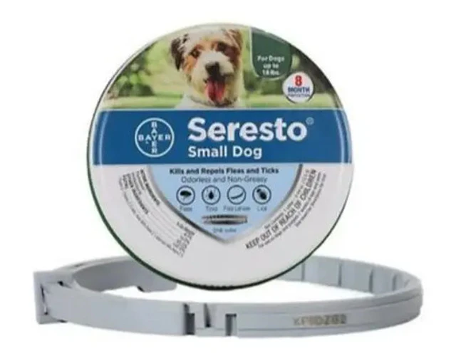 Collar Antipulgas Seresto Para Perros Y Gatos De Hasta 8 Kg