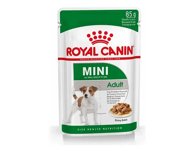 Royal Canin Pack X 12 Sobres/pouch Mini Adulto X 85 Gr