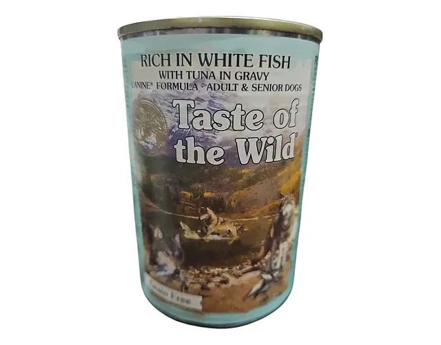 Taste Of The Wild  White Fish/tuna Adulto & Senior Lata 390g