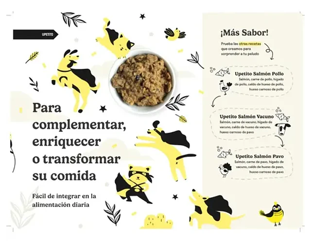 Tributo Upetito Salmon Pavo 180g