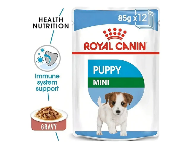 Royal Canin Mini Puppy Alimento Húmedo Cachorro 12 Unid 85g