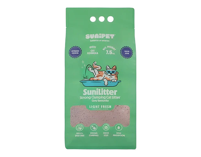 Sunilitter Con Carbón Aroma Light Fresh 7,5 Kg