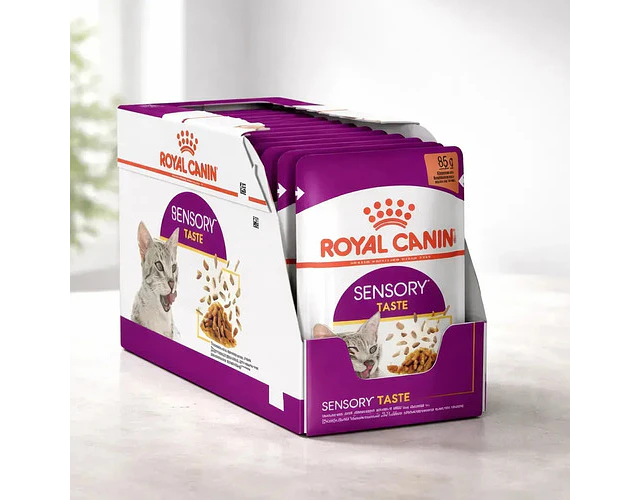 Royal Canin Feline Alimento Pouch Sensory Taste 12 Unidades