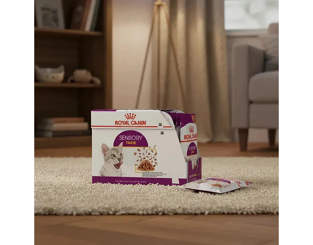 Royal Canin Feline Alimento Pouch Sensory Taste 12 Unidades