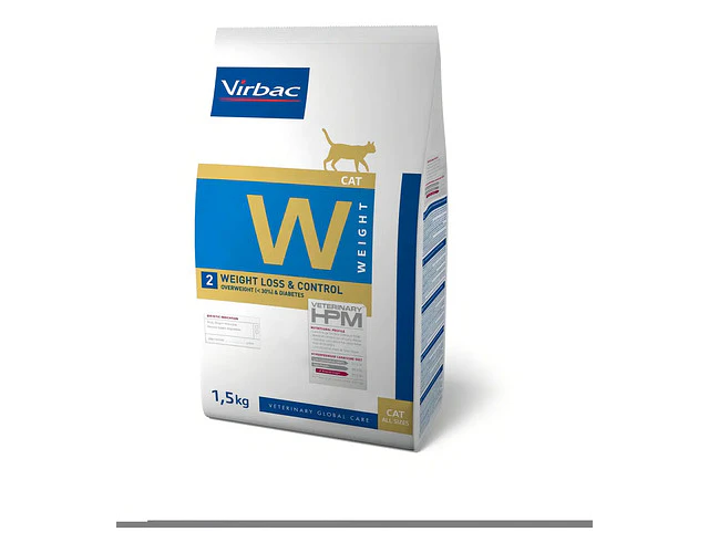 Virbac Hpm 2 weight loss and control Gato Adulto 1.5 Kg