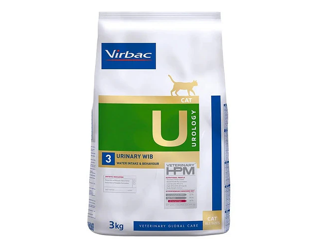 Hpm Virbac Cat Urology Urinary U3 Wib 3 Kg