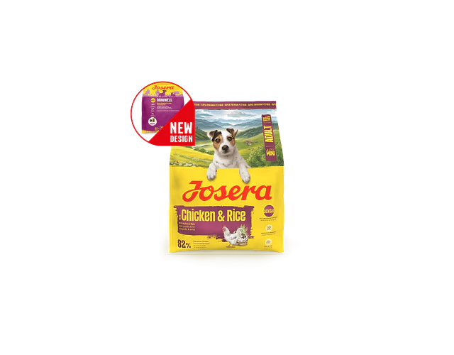  Josera pollo y arroz (antes Miniwell 900g para perros