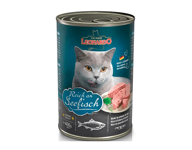  Leonardo Gato Adulto de Pescado 400g