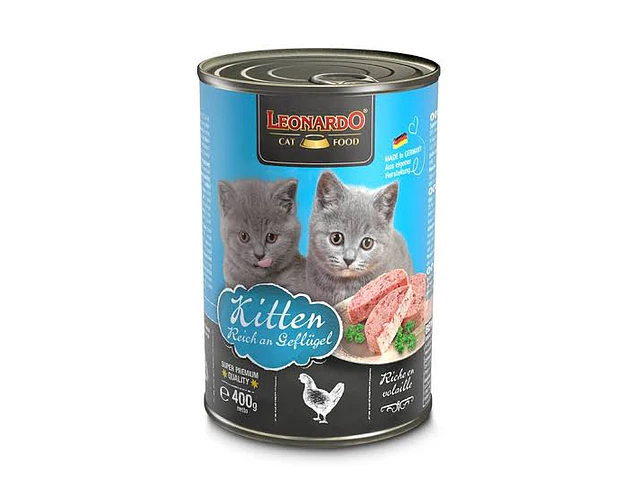 Leonardo kitten pescado lata 400g