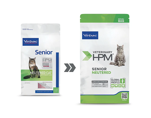 Virbac HPM Gato senior Neutered  7 Kg