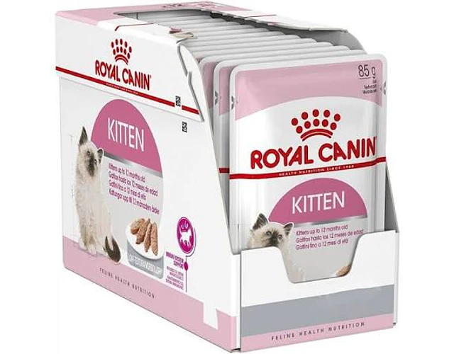 Royal canin Kitte pouch x 12 sobres  85g c/u
