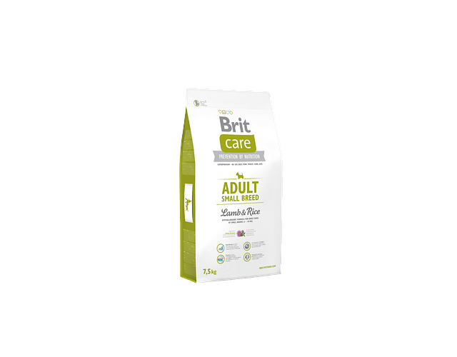 Brit Care Adult Small Breed Lamb & Rice 
