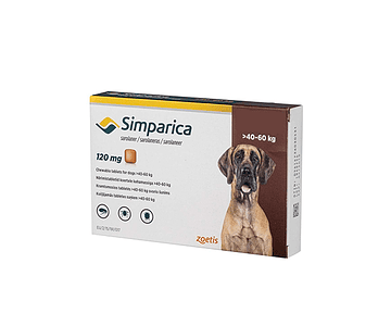 Simparica 120mg 40-60kgs 