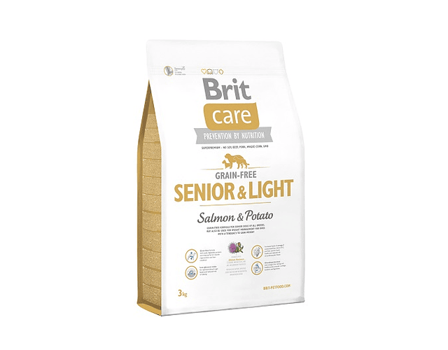 Brit Care Senior&Light Salmon & Potato