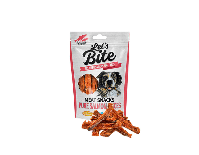 Let's Bite Meat Snack Pure Salmon