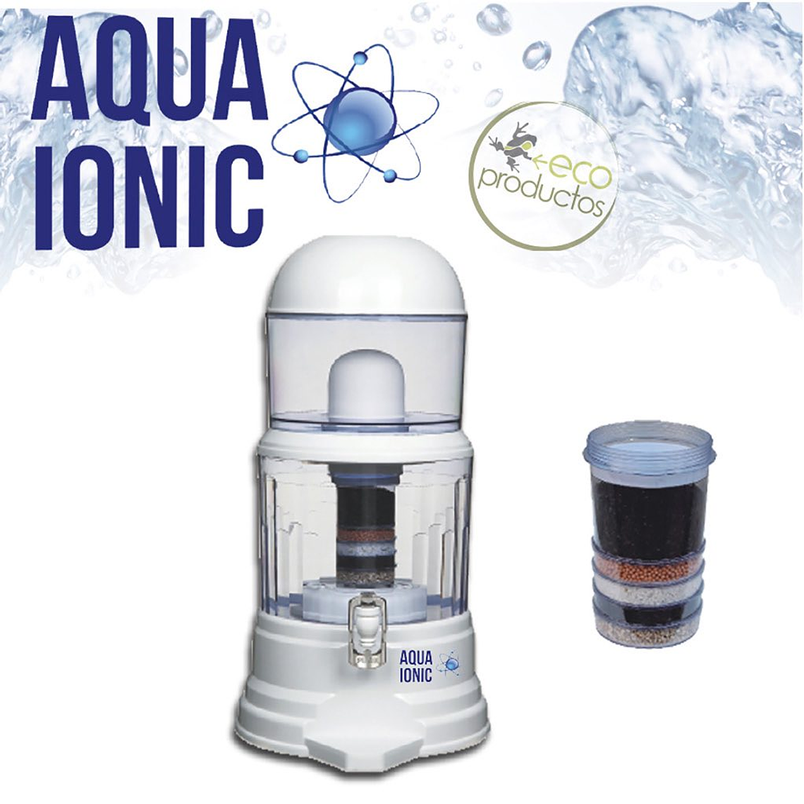 Pack Aqua 1: Aquaionic Classic + Filtro para 1 año 2