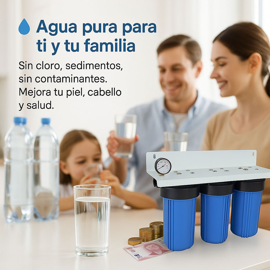 Filtro de Agua Super Triple 10