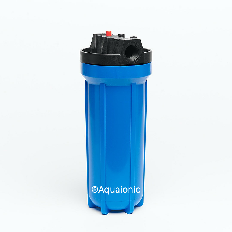 Carcasa Azul Portafiltro 10″x2.5″ - Salida 3/4 2