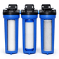 Pack Filtro Triple 10″ x 2.5″. Salida 3/4 – Remueve Sedimentos y Cloro - Miniatura 2