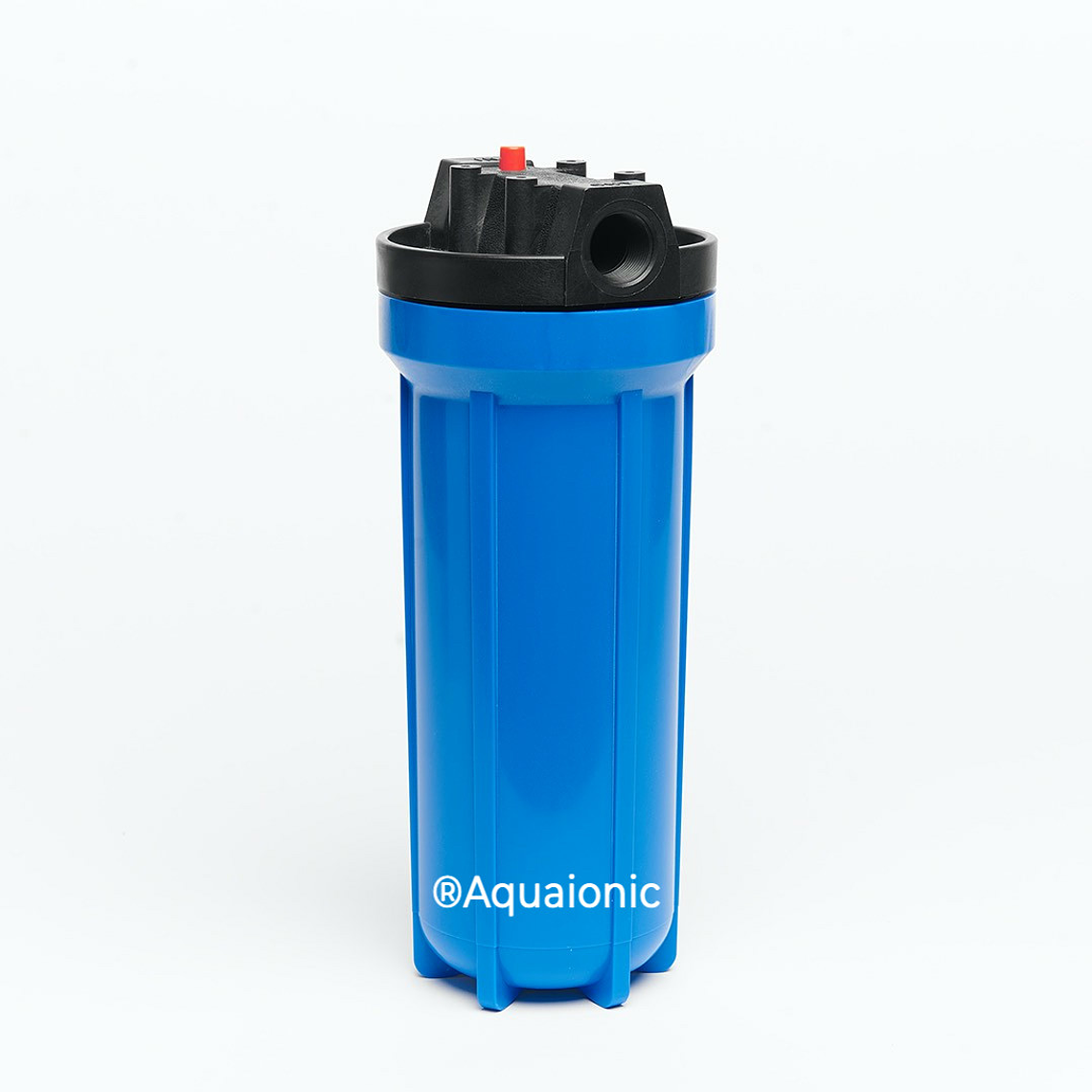 Pack Carcasa Azul Portafiltro 10″ x 2.5″. Salida 3/4 + Filtro Carbón Block - Remueve Cloro 3