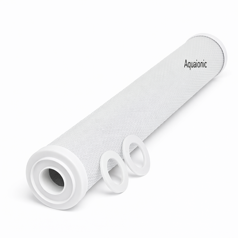 Filtro Carbón Block Activo 20″ x 2.5″  2