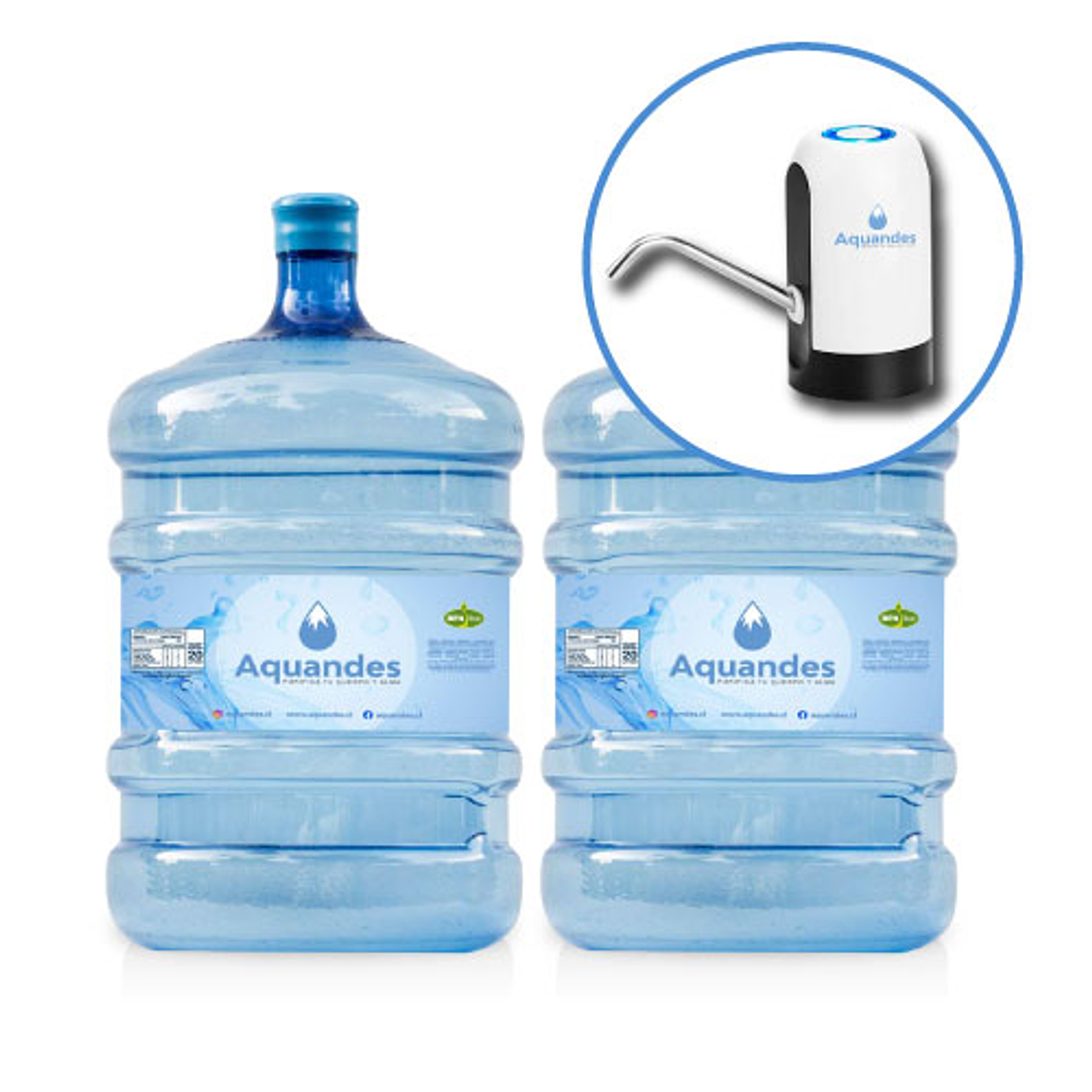 Kit inicial botón usb 20L X2 1