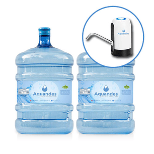 Kit inicial botón usb 20L X2