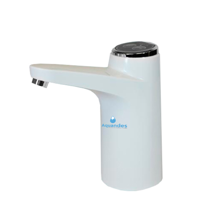 Bomba botón USB premium blanca para agua purificada 1