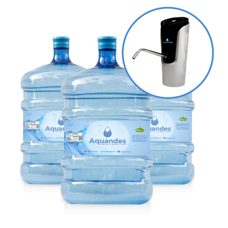 Kit inicial botón usb touch 20l 1