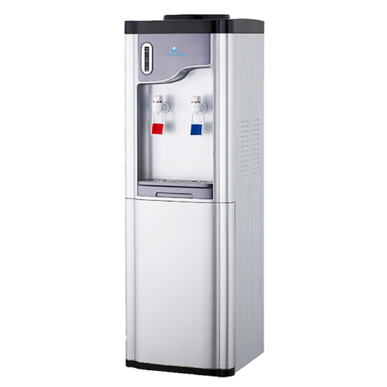 Dispensador agua frio-calor pedestal compresor gray 1