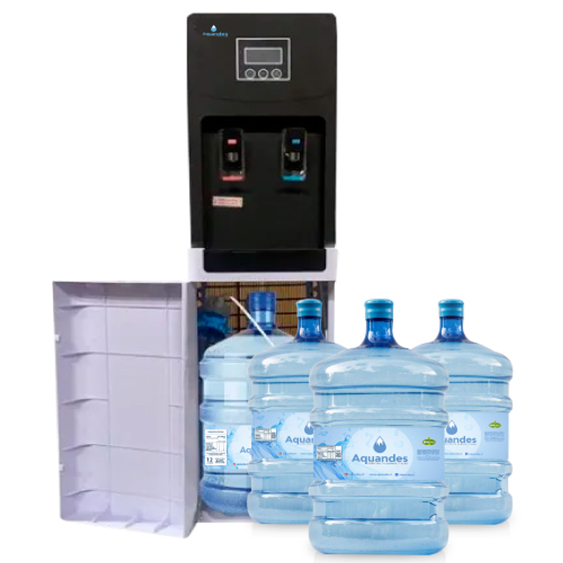 Kit inicial dispensador bidón oculto 2