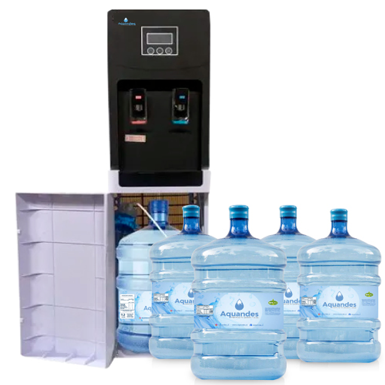 Kit inicial dispensador bidón oculto 3